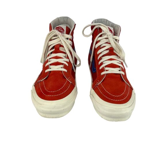 Vans OG Sk8-Hi LX Pompeian Red - Picture 2 of 7